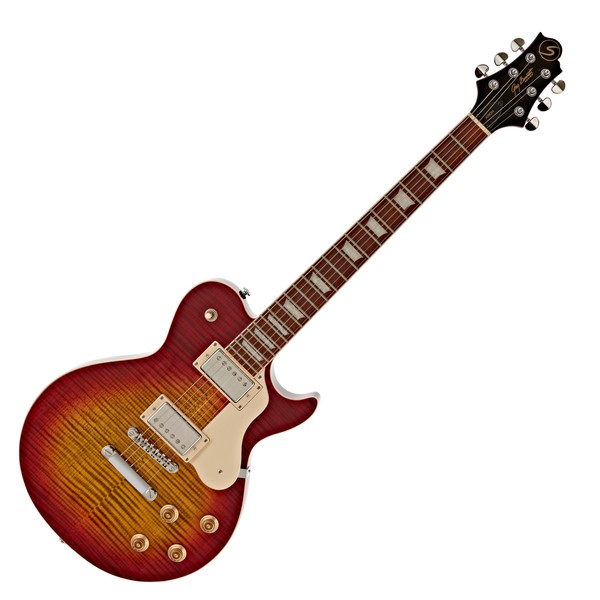 Greg Bennett Avion AV-3 Electric Guitar, Cherry Sunburst at Gear4music