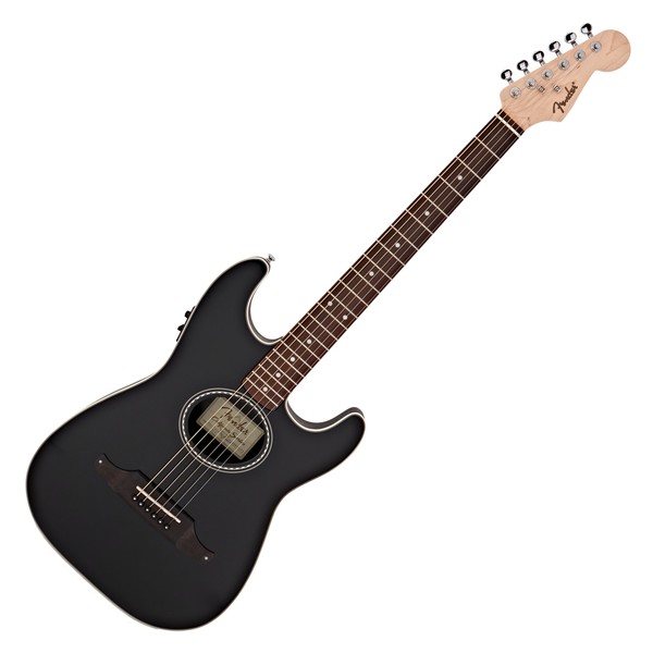 Fender Standard Stratacoustic, Black at Gear4music