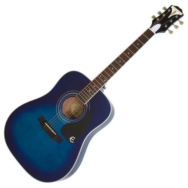 Epiphone Pro-1 PLUS Acoustic, Trans Blue at Gear4music