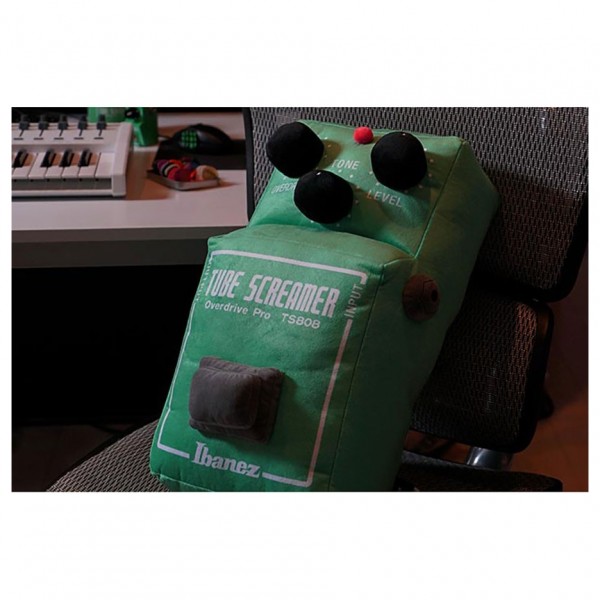 Ibanez Tube Screamer Stuffed Pillow at Gear4music