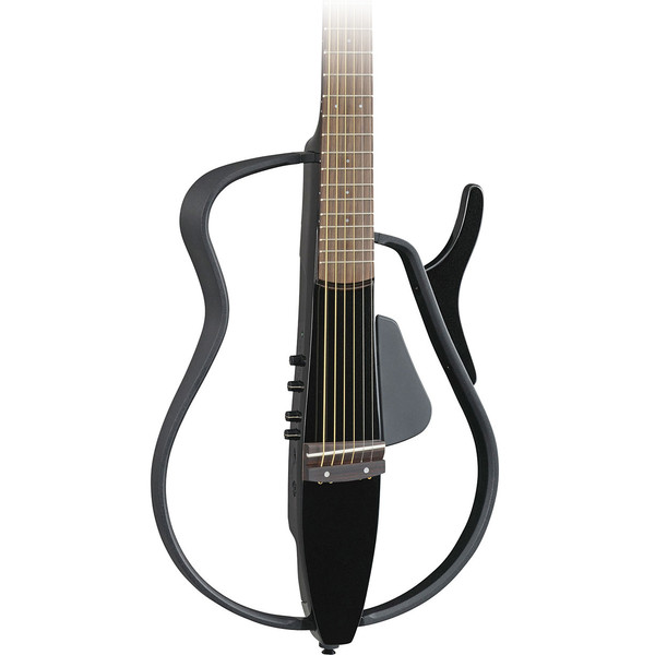 DISC Yamaha SLG110S Silent Guitar, Black Metallic at Gear4music