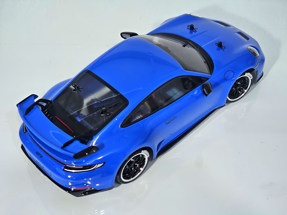 Tamiya TT-02 Blue Anodized Aluminum Edition Porsche 911 GT3 – RC