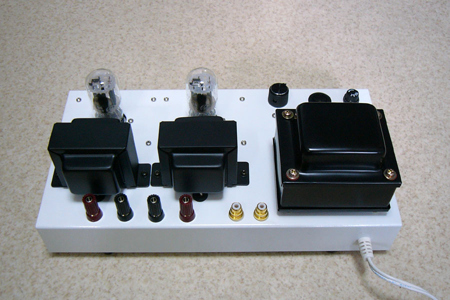 6EM7シングル真空管アンプ