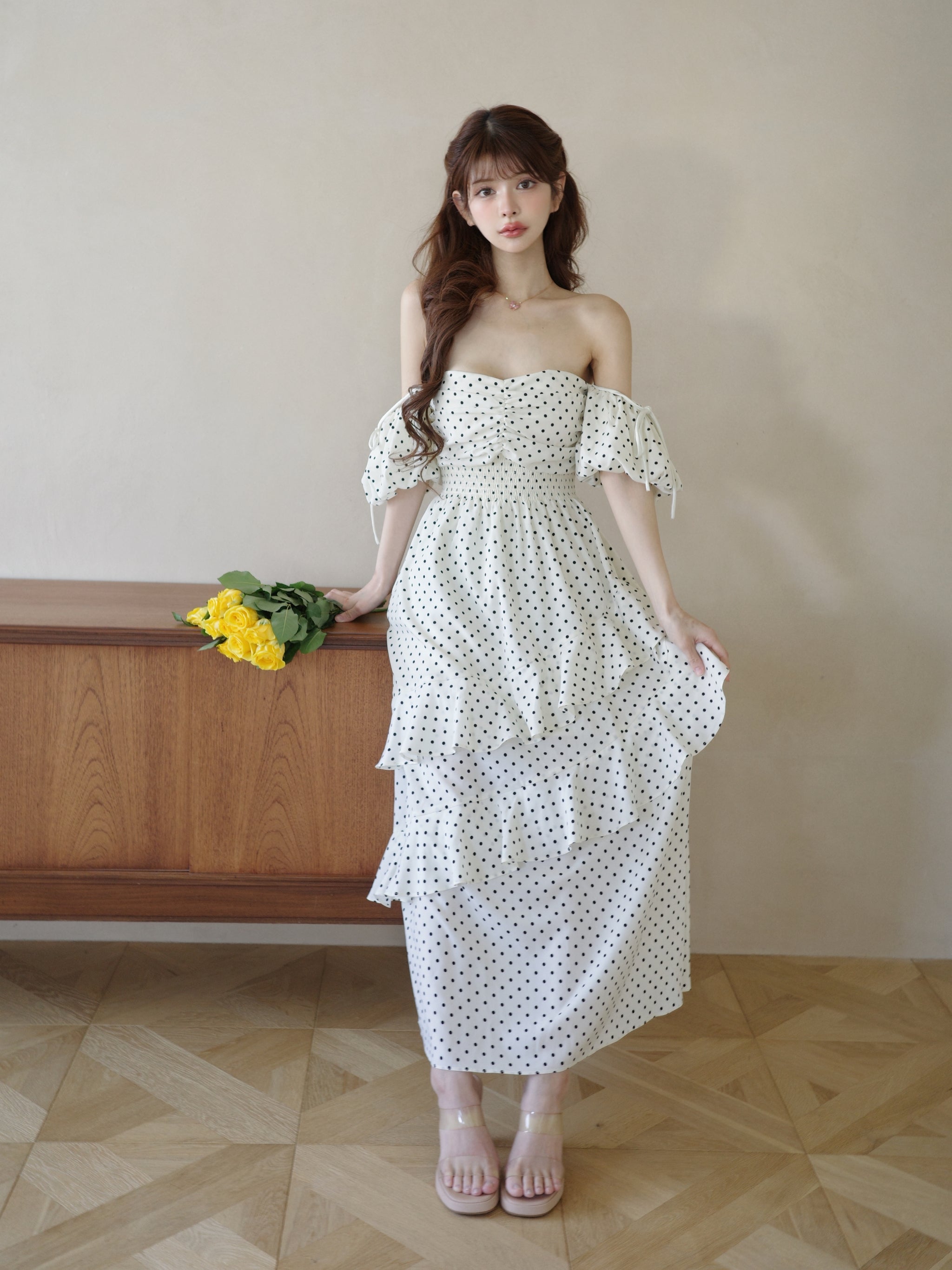 2wayストリングコアニットトップス – Randy