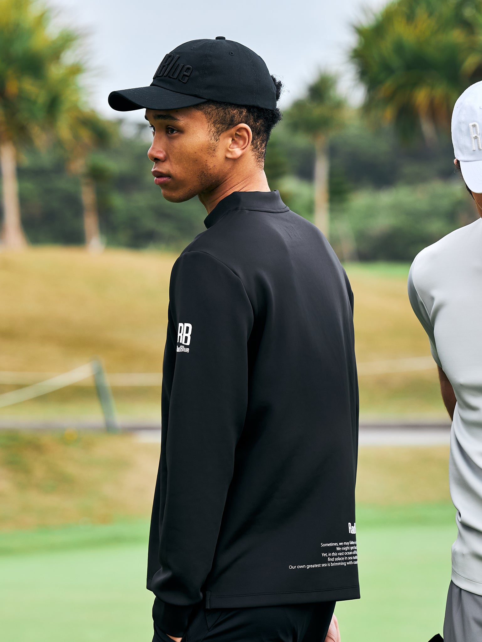 ウルトラストレッチ モックネック ロングスリーブシャツ