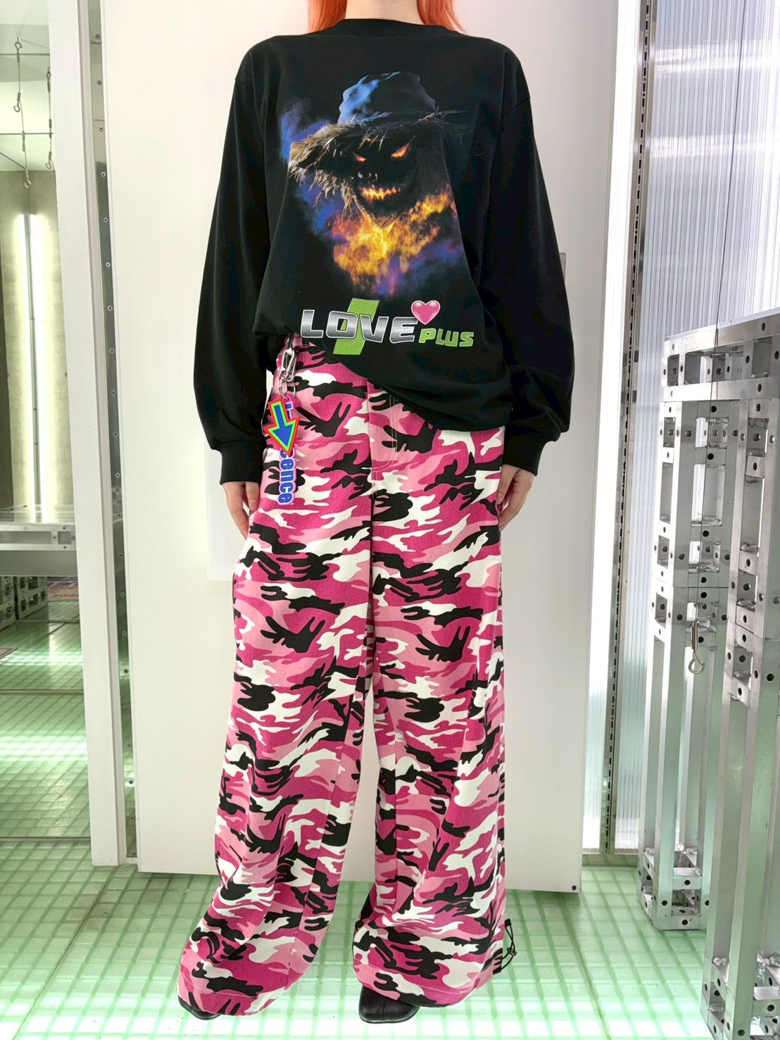 NIK KOSMAS / ニックコスマス - LOVE+LONG SLEEVE (BLACK) RADD LOUNGE