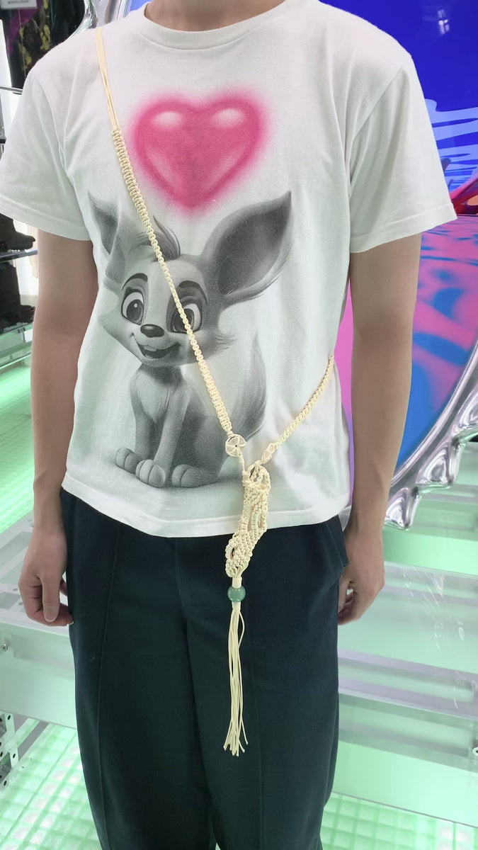 NUTEMPEROR / ナットエンペラー - ROPE SMALL PENDANT (BEIGE) | RADD