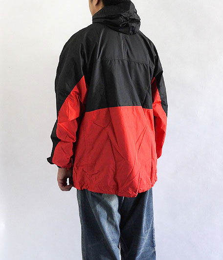 90's NIKE ACG Anorak Jacket Dead Stock [BLACK/RED] - Fresh Service