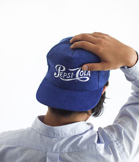 80's PEPSI COLA コーデュロイキャップ - Fresh Service NECESSARY or
