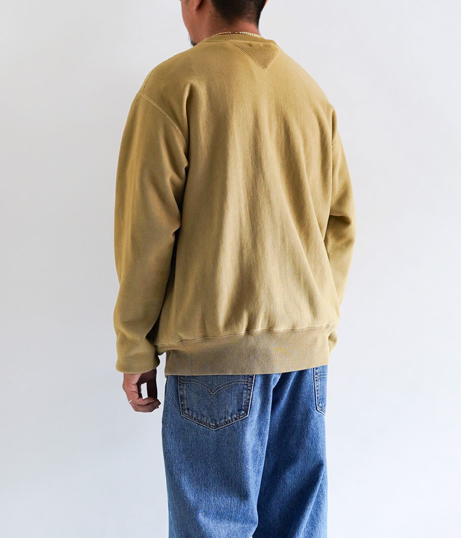 A.PRESSE Vintage Sweatshirt [GOLD] - Fresh Service NECESSARY or