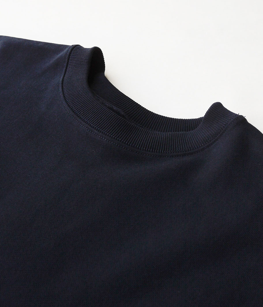FreshService LIGHT OZ CREW NECK SWEAT [NAVY] - Fresh Service