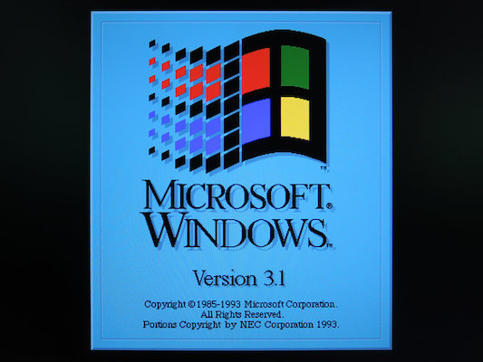 NEC版MS-Windows 3.1のスクリーンショット集 [PC98] - radioc.dat