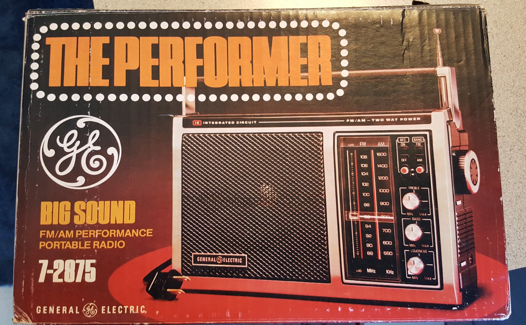 GE 7-2875A AM/FM Radio “Baby SR” | radiojayallen