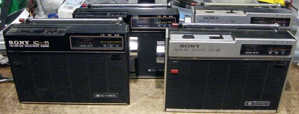 トランジスターラジオ修理体験記 ソニー ICF－110