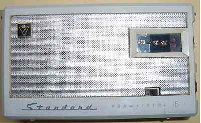 スタンダード STANDARD 初期のトランジスターラジオ