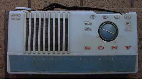 ソニー sony 初期のトランジスターラジオ