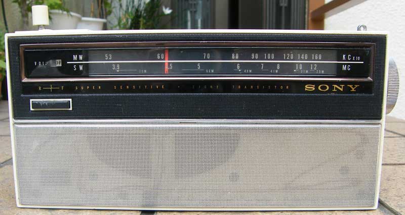 ソニー sony 初期のトランジスターラジオ