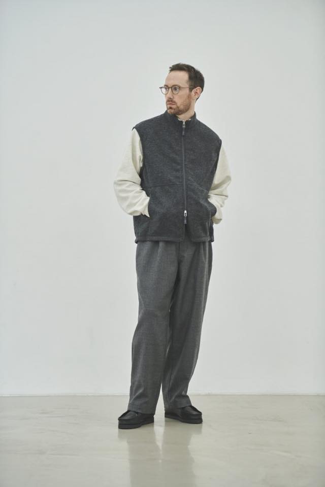 STILL BY HAND(スティルバイハンド) ウールパイルフリースベスト