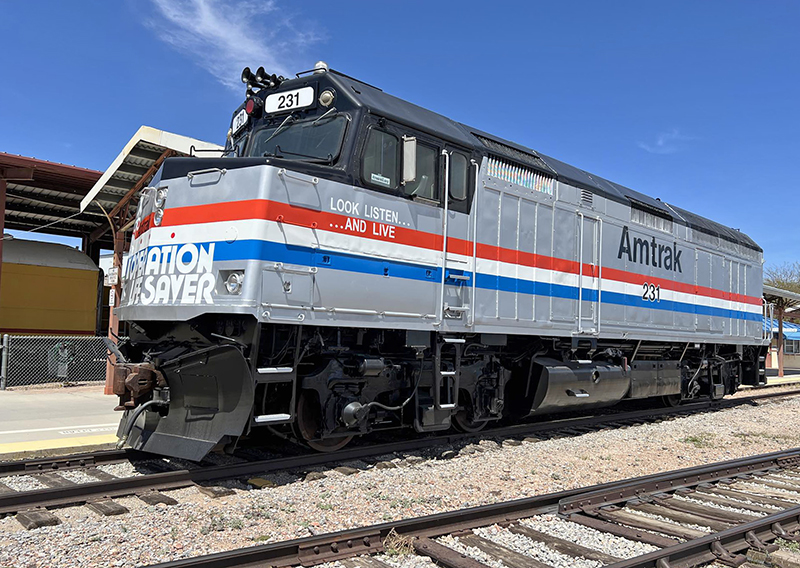 Amtrak F40 Restored to Phase III Paint - Railfan & Railroad Magazine