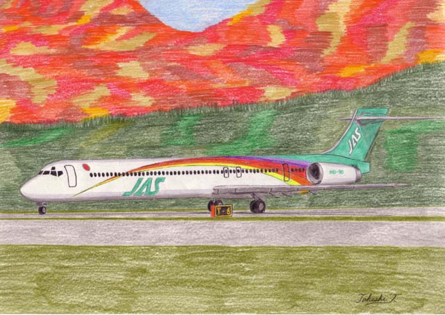 JAL MD-90