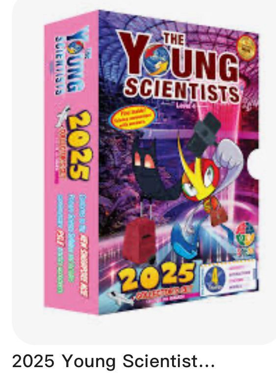 最新2025年Young scientists level 1-4共40冊(U3952DS)