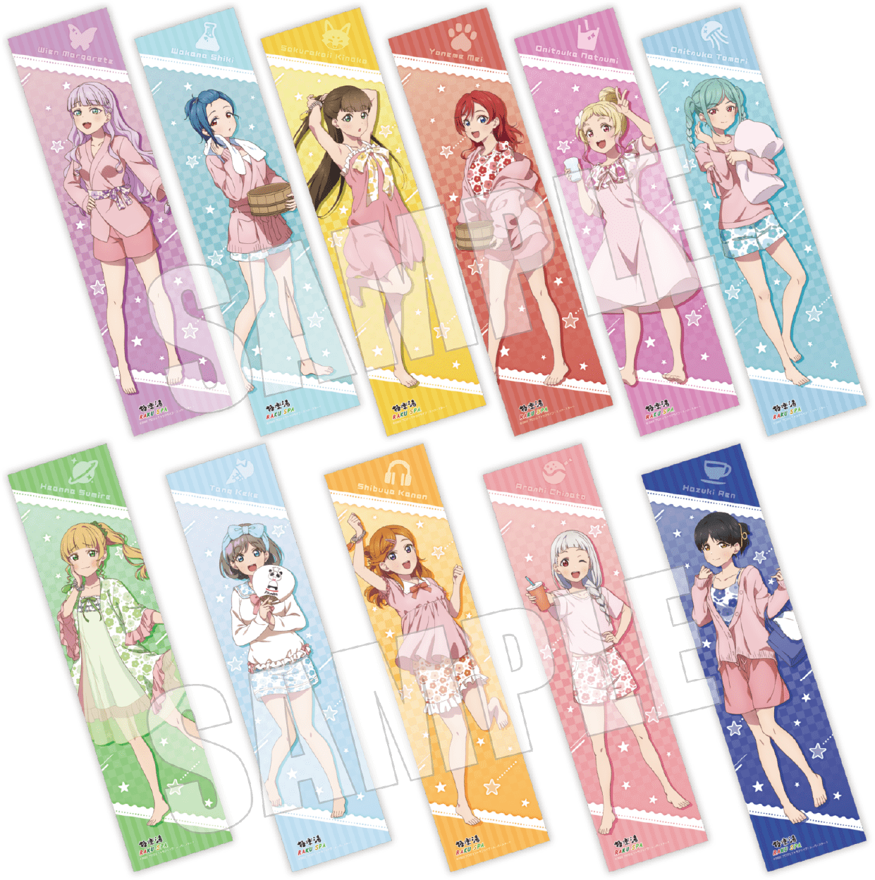 ラブライブ！スーパースター!!×極楽湯・RAKU SPA(らくスパ)コラボ