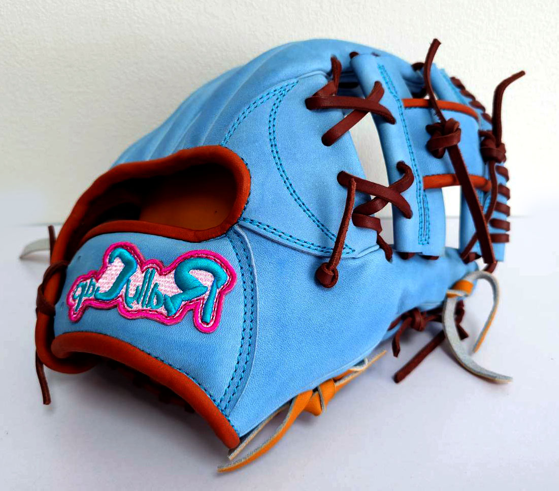 型付け済み【Rally Cap（ラリーキャップ）】軟式用グラブ 内野手用