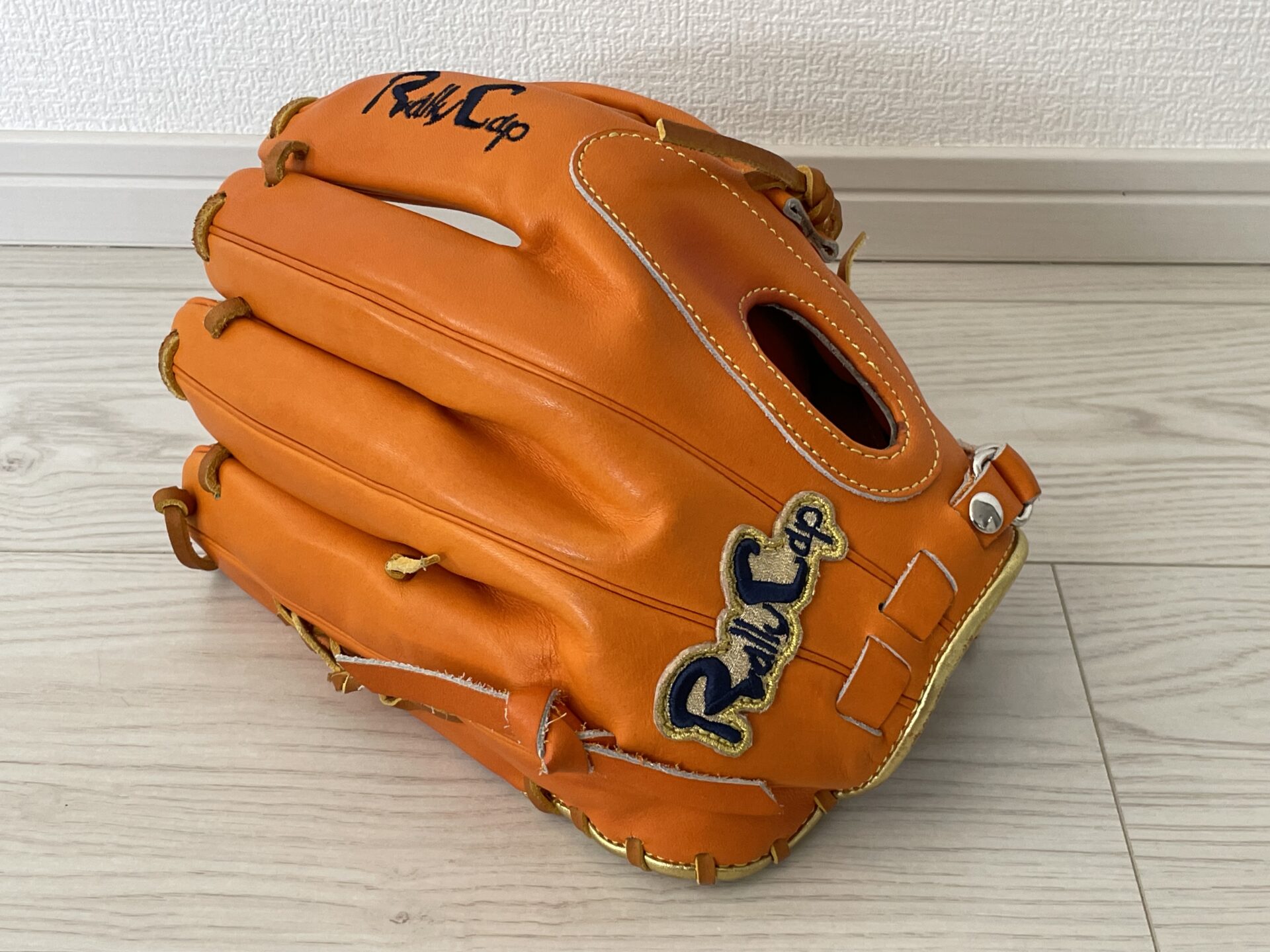 美USED◇プロ仕様◇【Rally Cap（ラリーキャップ）】硬式用グラブ 内