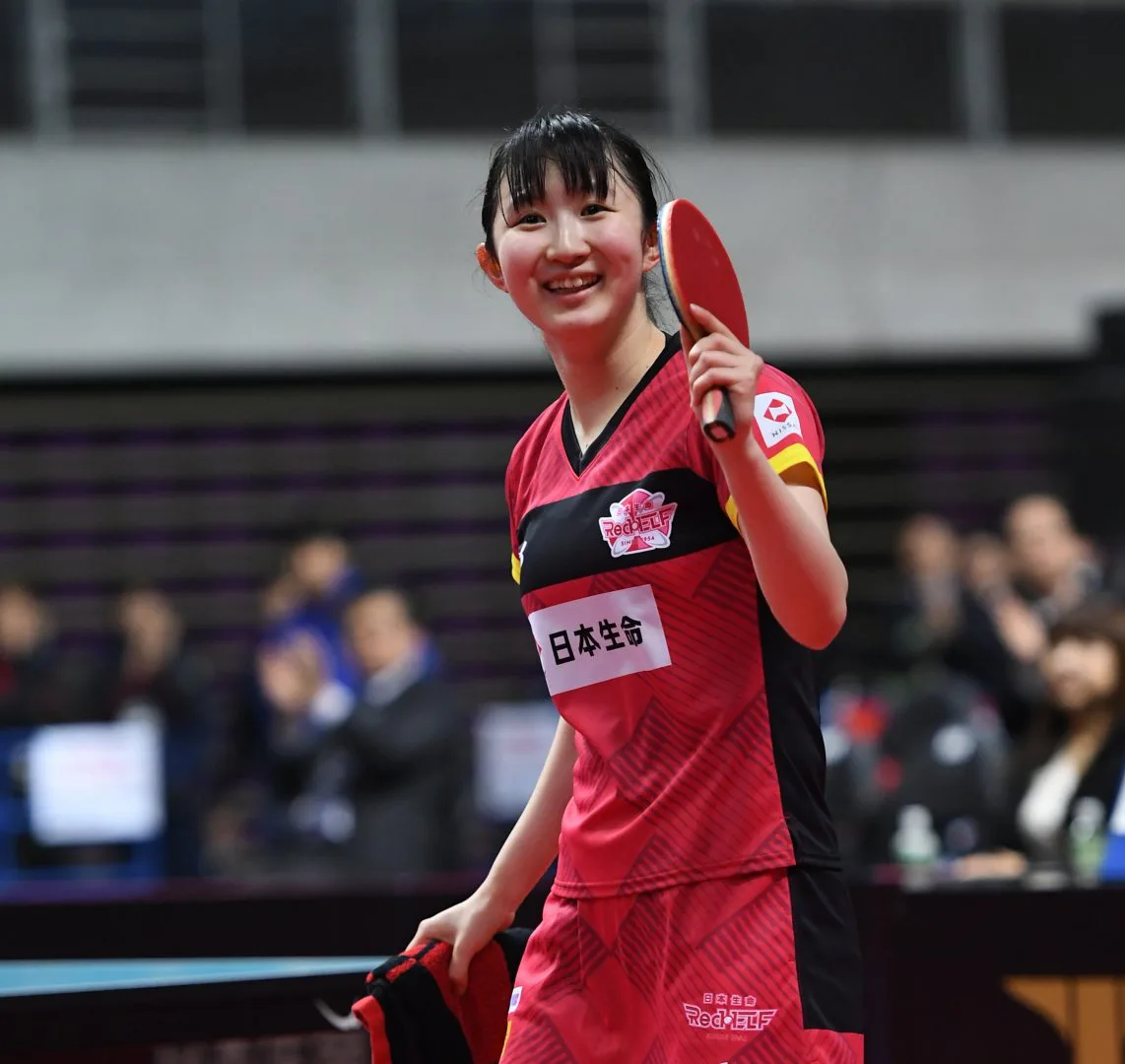 卓球・Tリーグ】連勝街道バク進中の早田ひな擁する日本生命が勝利＜12