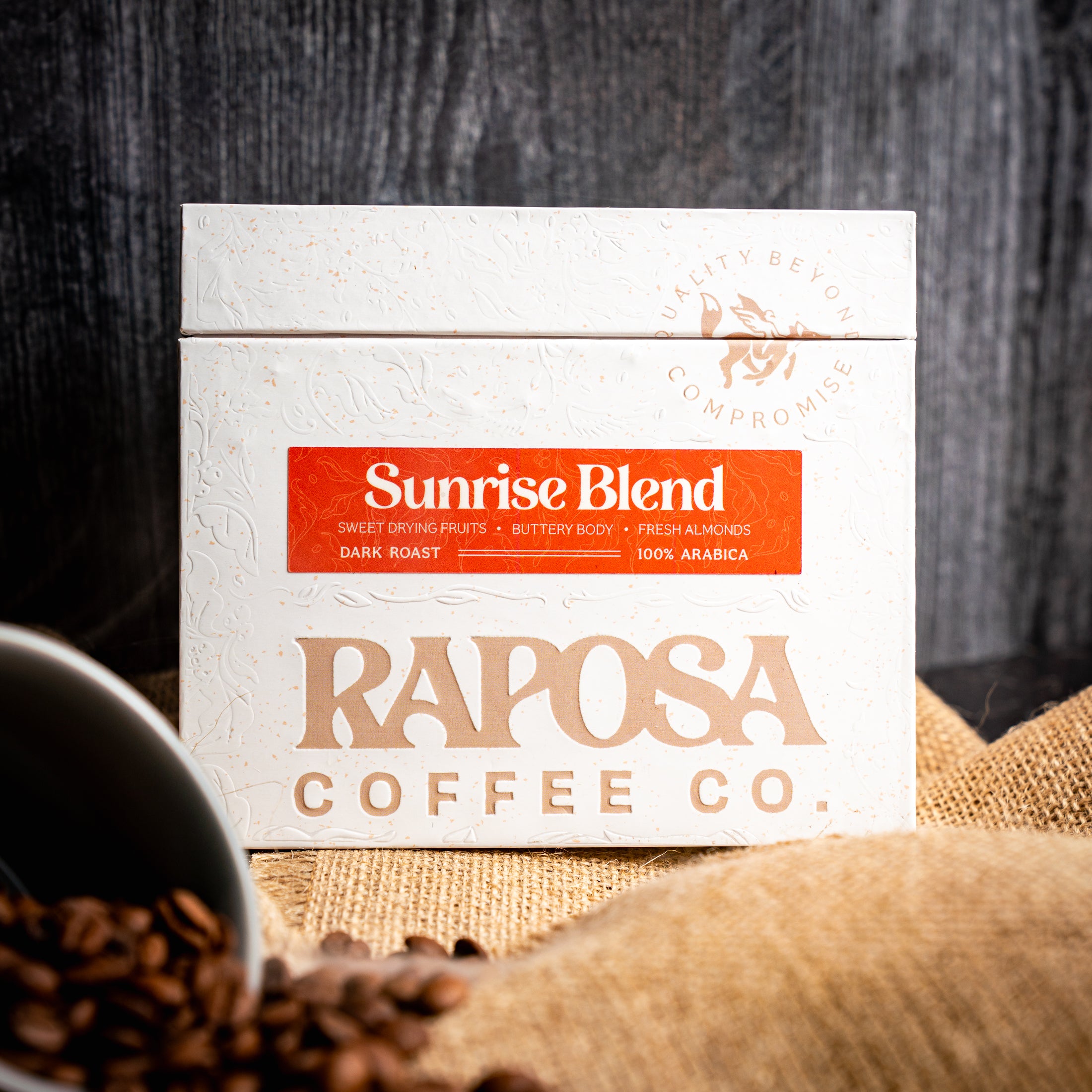 Sunrise Blend Medium-Dark Roast Specialty Coffee | Raposa Coffee