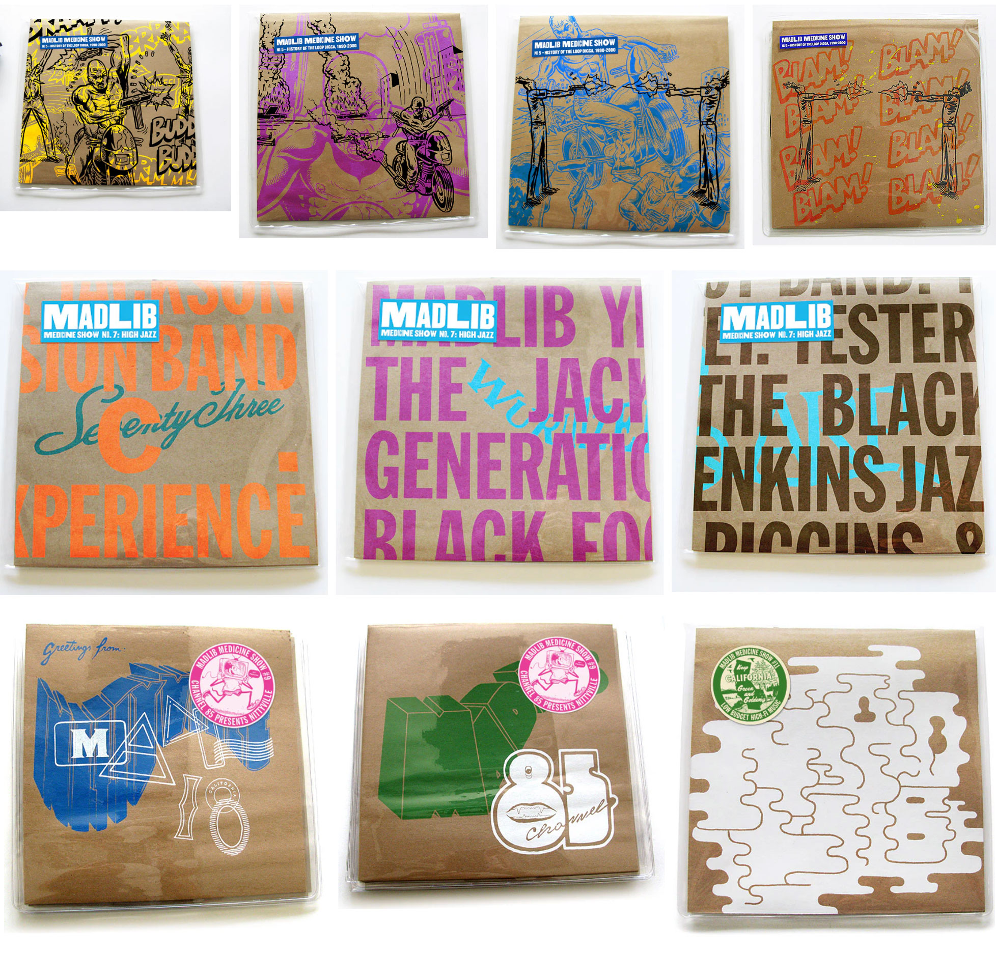 Madlib Medicine Show One-Of-A-Kind Vinyl Editions