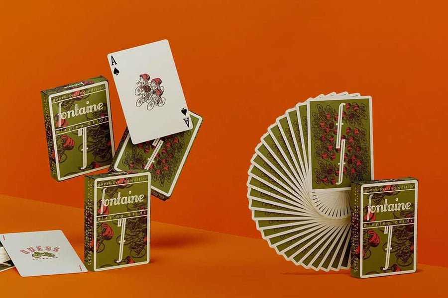 Fontaine Guess Cycling Playing Cards – Rare Playing Cards