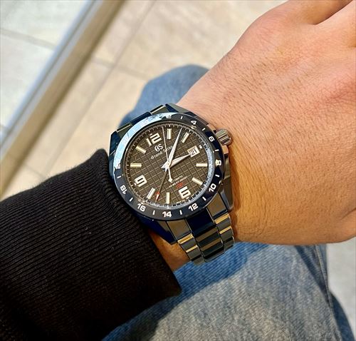 グランドセイコー ブルーセラミックス メカニカルハイビート36000 GMT