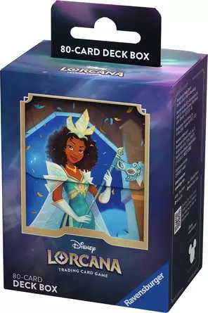 Disney Lorcana TCG: Shimmering Skies Deck Box - Tiana for Ages 8