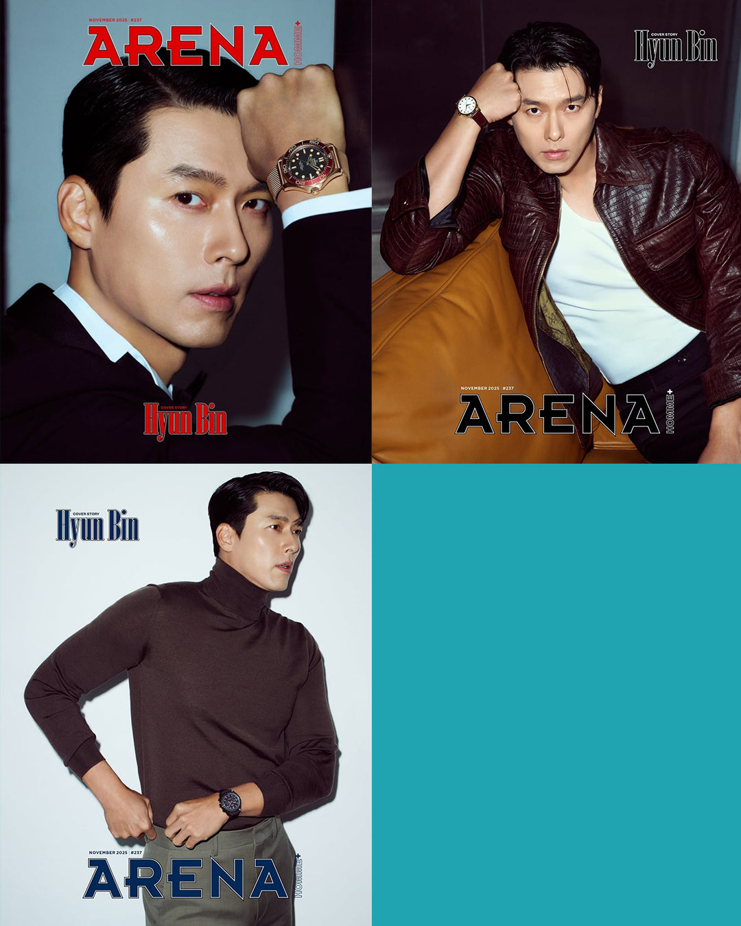 送料込/和訳付]【表紙：ヒョンビン】韓国雑誌「ARENA HOMME+ KOREA