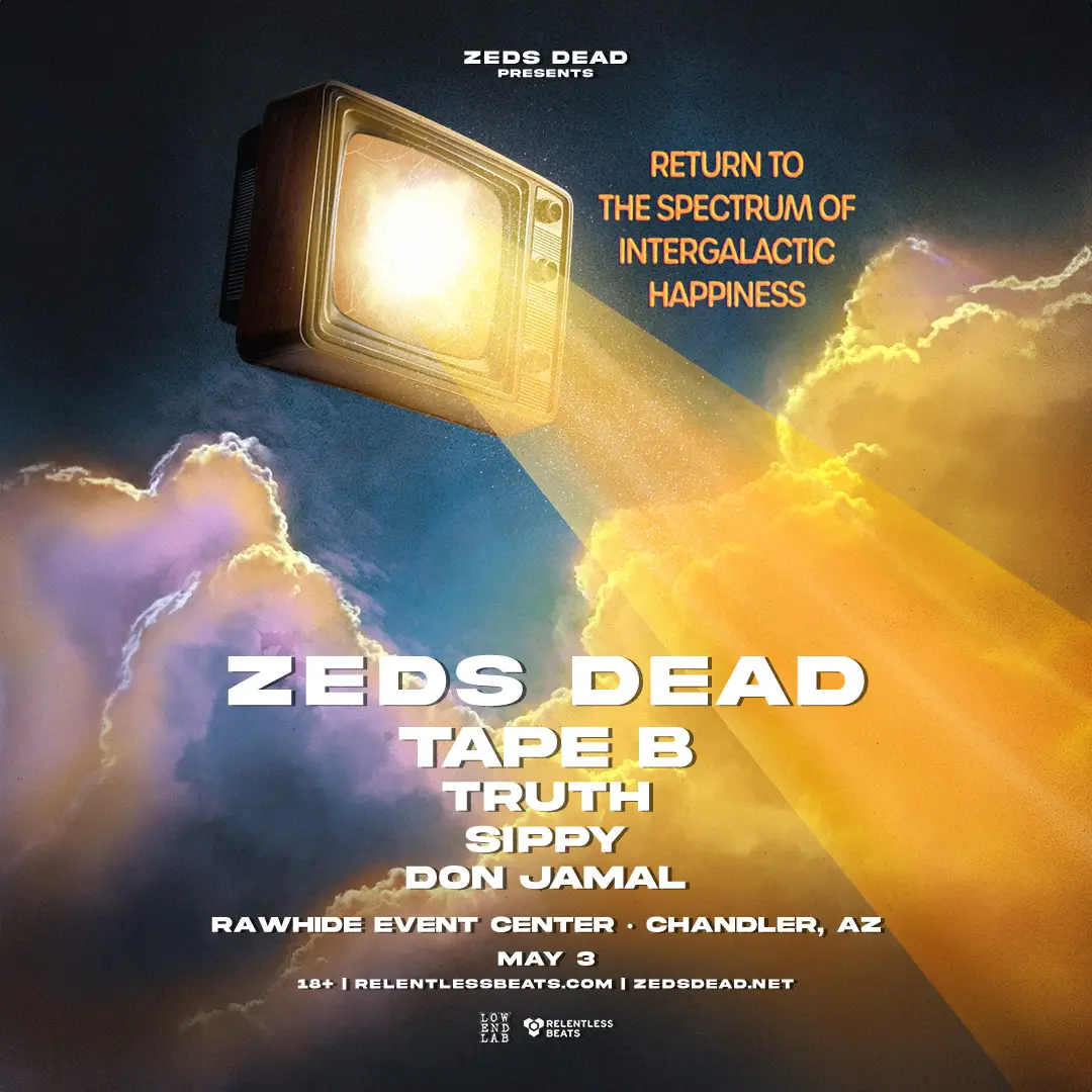 Relentless Beats presents Zeds Dead - May 3, 2025 @ 8:00 pm - 8:00