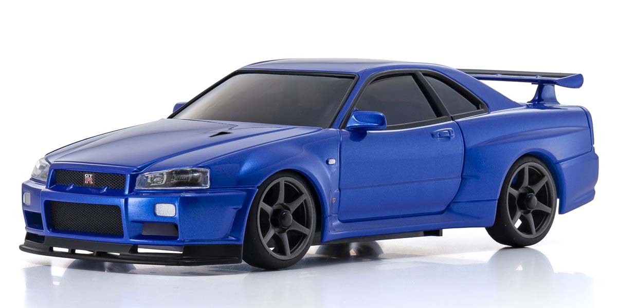 ミニッツAWD 日産 スカイライン GT-R R34 V.specⅡ ニュル メタリック