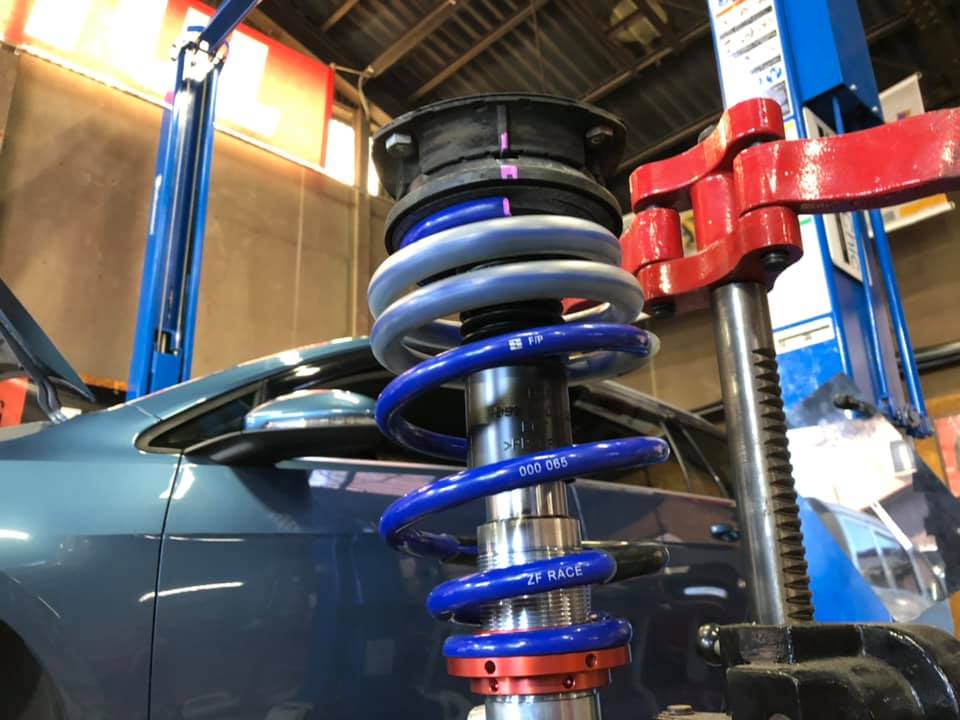 ラシーン 車高調 コイルオーバーサスペンション 4本セット ラシーン車