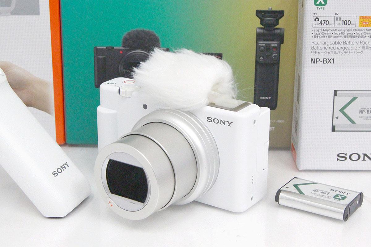Sony｜VLOGCAM ZV-1M2｜ホワイト｜シューティンググリップキット