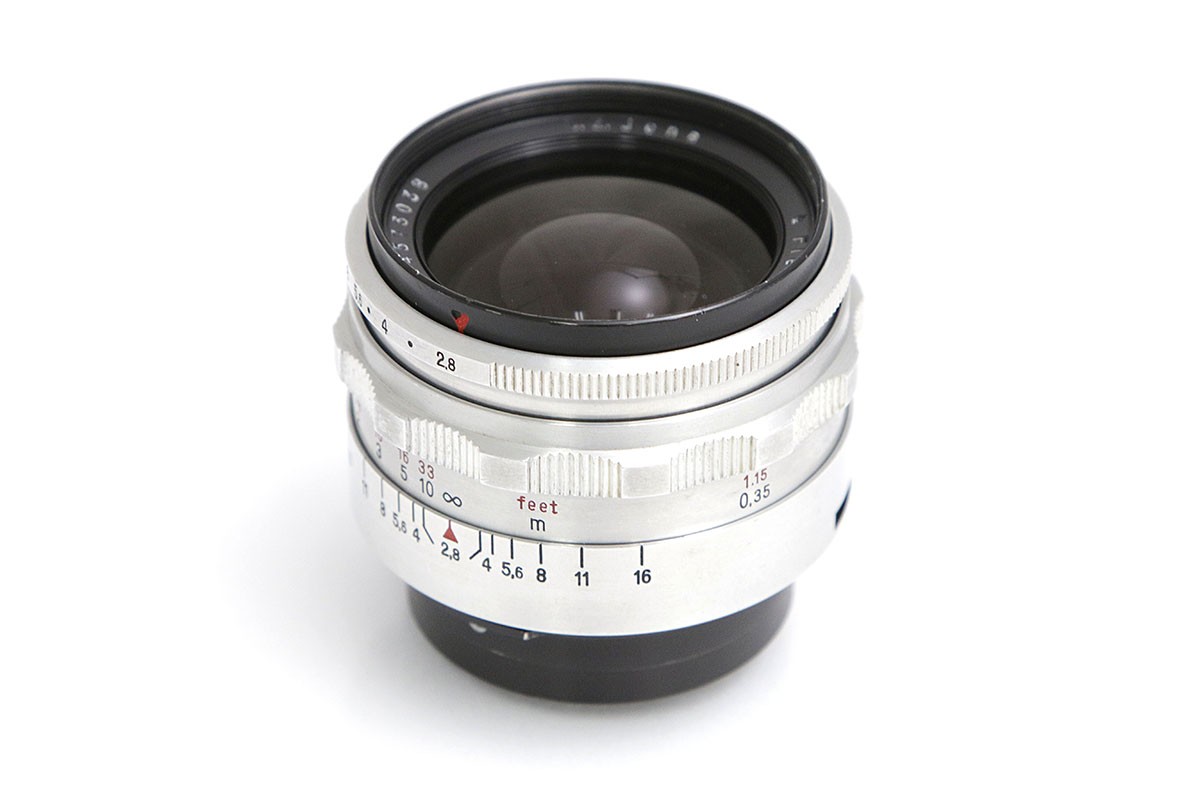 Carl Zeiss Jena Flektogon 35mm F2.8 シルバー プラクチナマウント