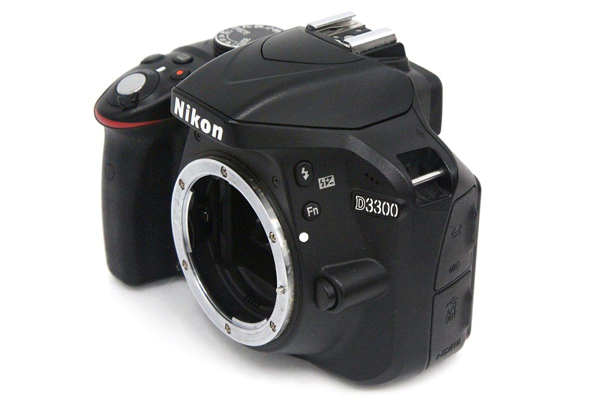 D3300 ダブルズームキット ブラック シャッター回数 約24400回以下