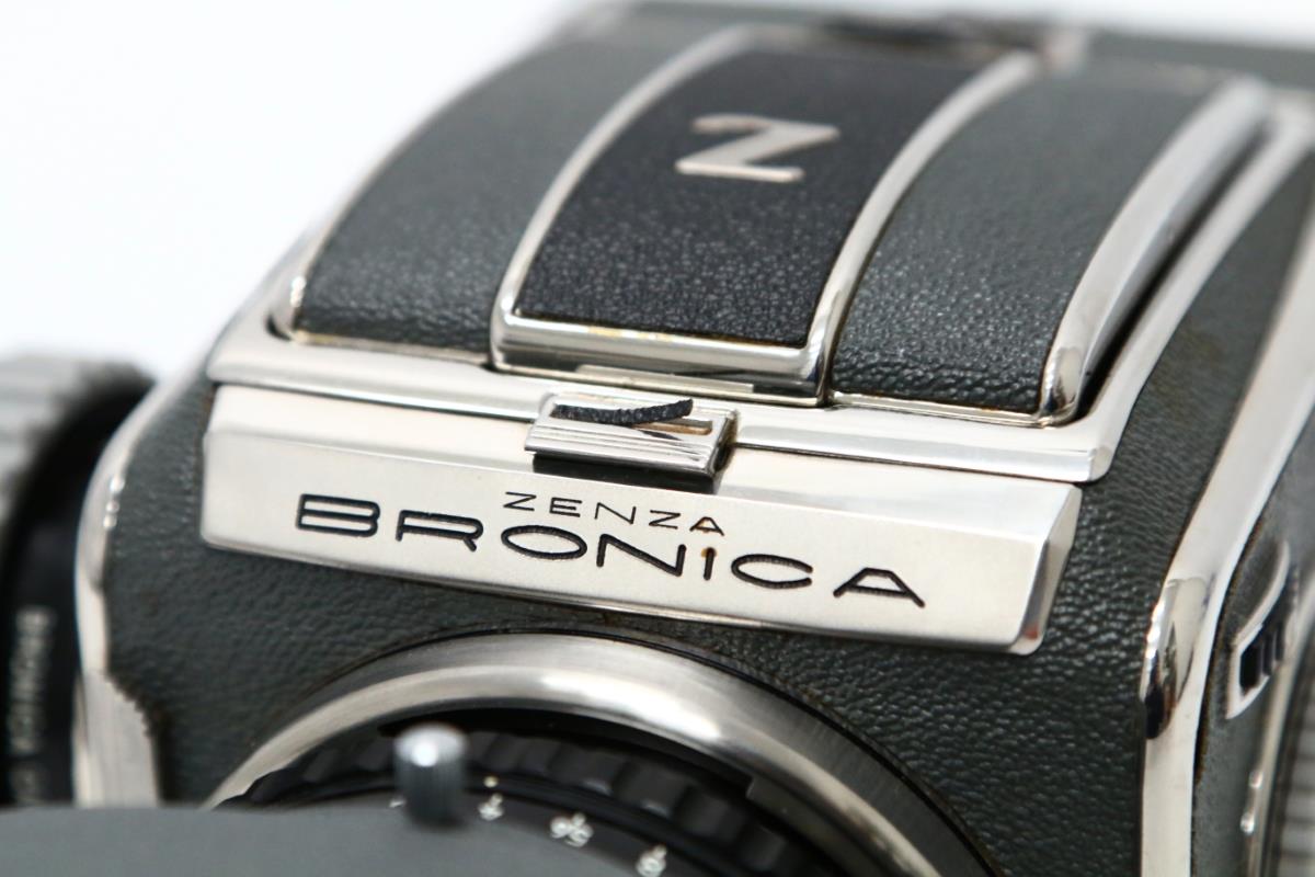 ZENZA BRONICA D ボディ NIKKOR-P 7.5cm F2.8 レンズ付 γN927-2J4-ψ