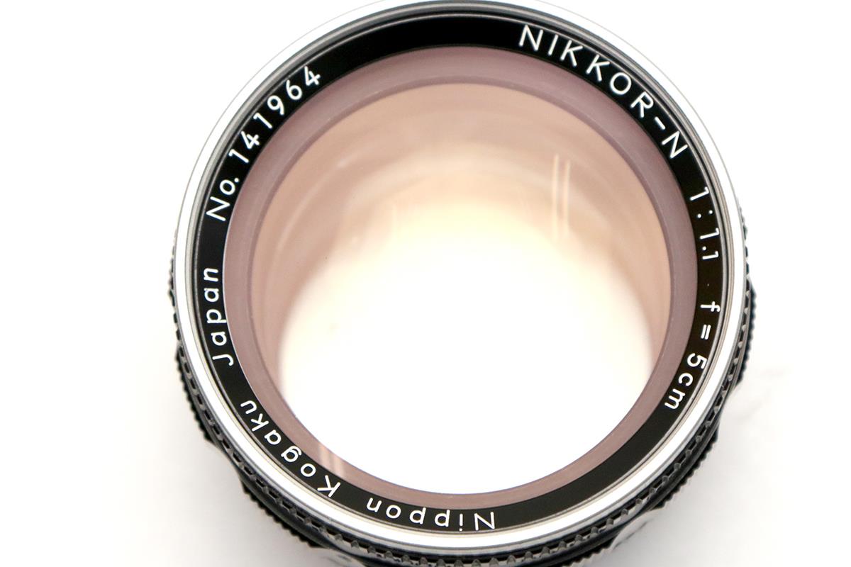NIKKOR-N 5cm F1.1 Sマウント用 CA01-M3141-2R5A-ψ | ニコン | レンジ