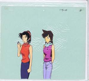 コレクター品◇セル画 名探偵コナン 毛利 蘭 遠山和葉 アニメ - 神戸市