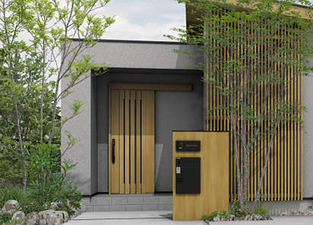 十人十家「スマートエントランス」趣味スペースにもなるエントランス