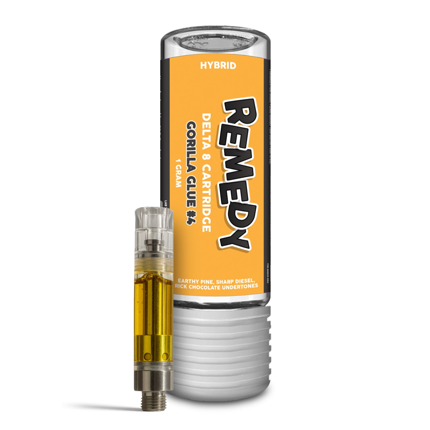 Gorilla Glue #4 Delta 8 1g Cart – Remedy Premium Hemp