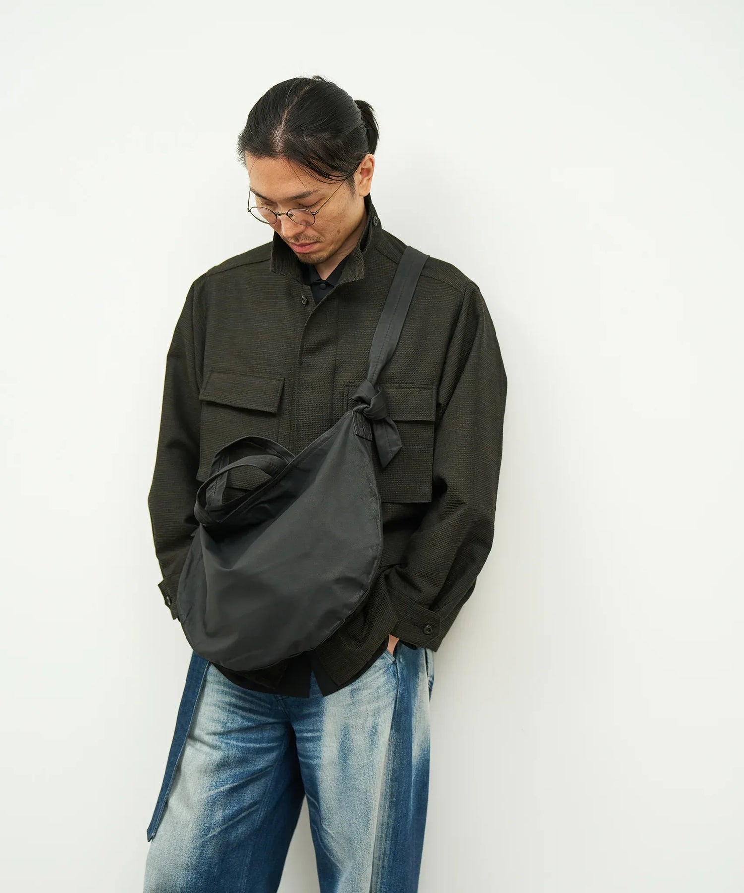 多機能 2way ショルダーバッグ やぎ革 – REN