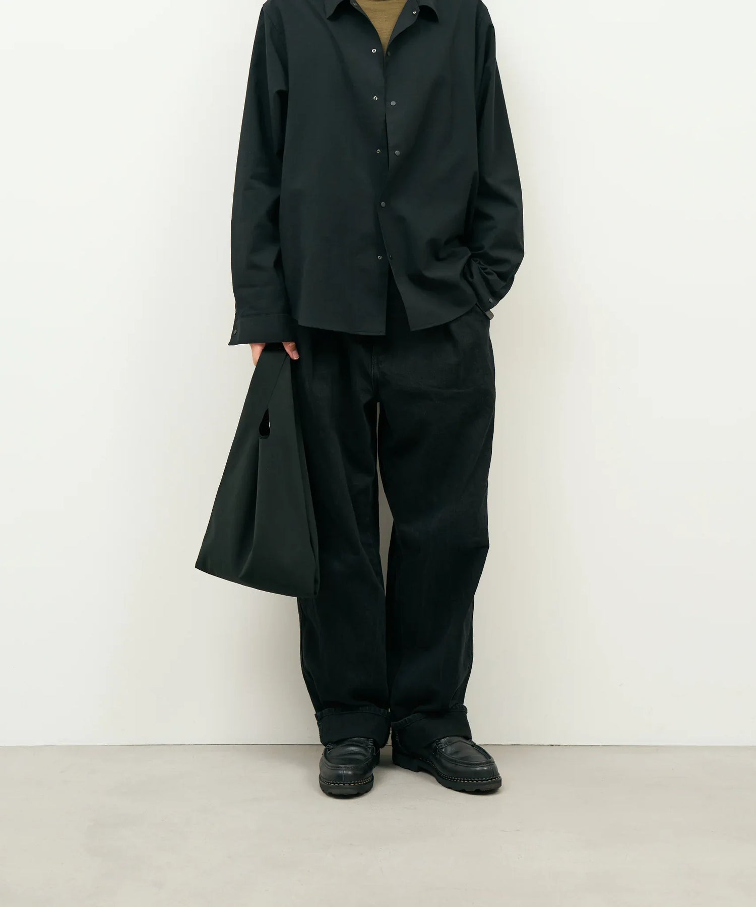 REN】レジブクロ型ナイロンバッグ - 日本製のシンプルで丈夫なデザイン