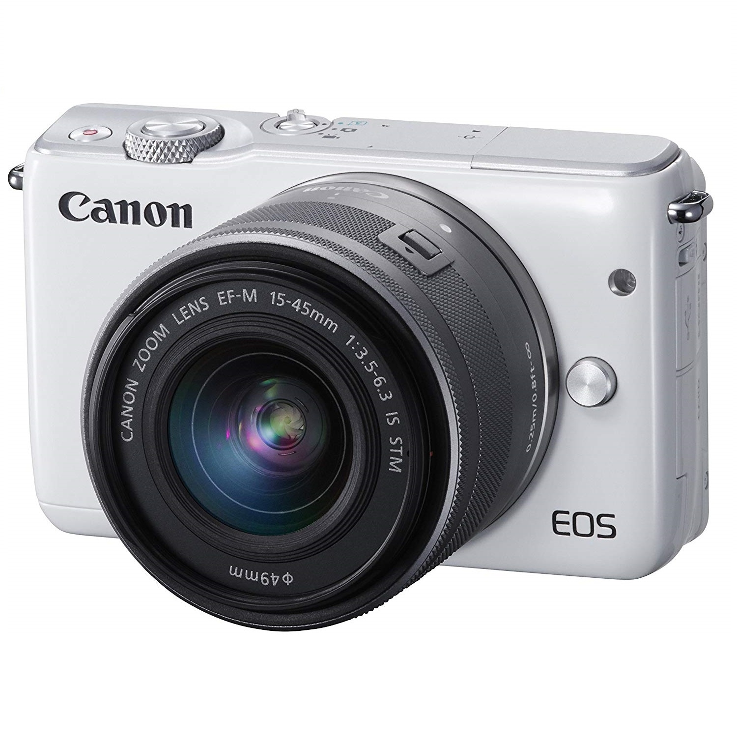 Canon（キヤノン）EOS M10 レンズキット ミラーレス一眼 | カメラ