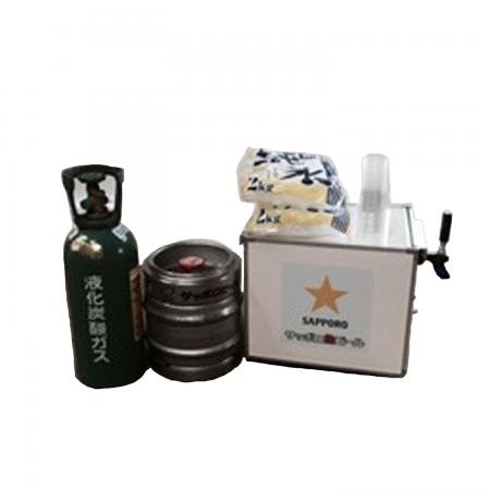 サッポロ生ビールサーバーセット10リッター「バーベキューレンタルの
